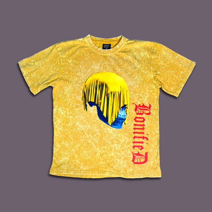 BONIFIED Yellow Vintage unisex Tee