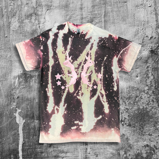 Risky Acid Tee [ Fall-in-Stars ] Rose Gold [UNISEX]