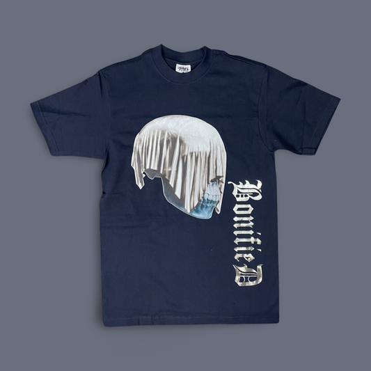 BONIFIED TEE [ Navy Foil ]