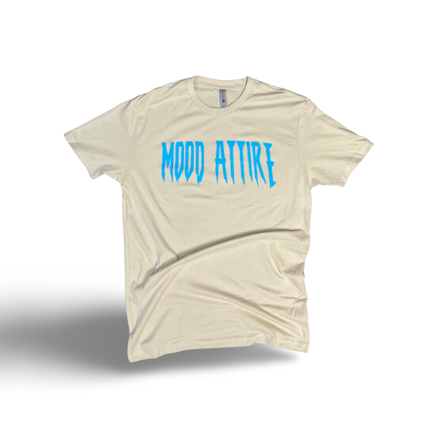 MOOD ATTIRE [ Men’s ] tan w/light blue logo