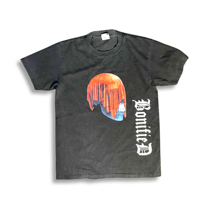 BONIFIED VINTAGE TEE [ Black Ash ]