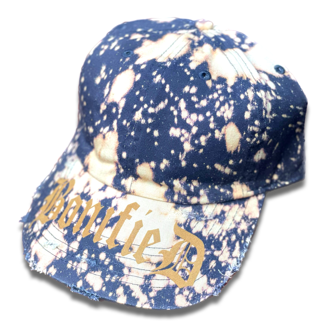 BonifieD Cap | Acid Wash NAVY BLUE (Spotted)