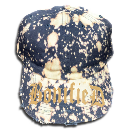 BonifieD Cap | Acid Wash NAVY BLUE (Spotted)